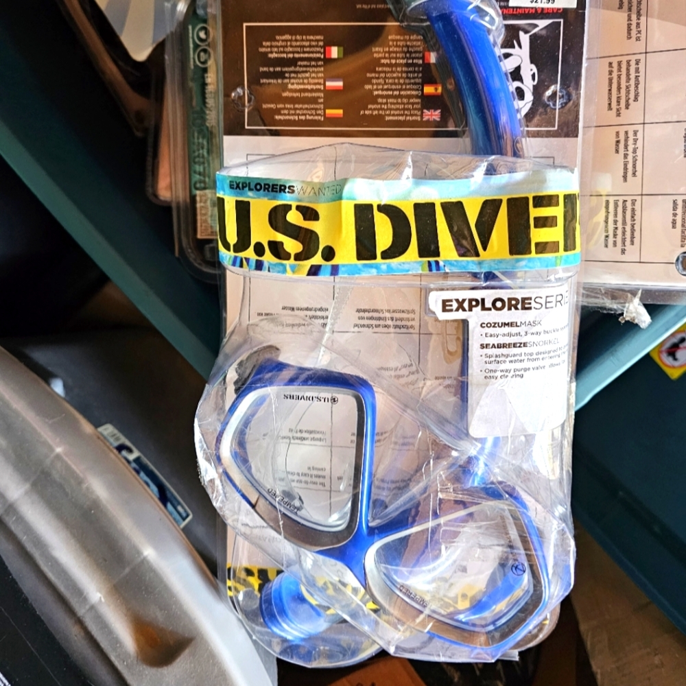 US Divers Cozumel Mask and Snorkel